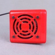 RioRand Mini Usb-powered Fridge Beverage Cooler for Drink Cans in Cubicle and Home Office (Red) N2