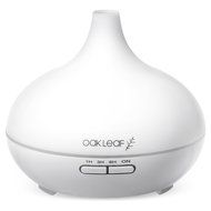 Essential Oil Diffuser,Oak Leaf Ultrasonic Aromatherapy Humidifier with Diffuser,Capacity of 300ml,Cool Mist Aroma... N7
