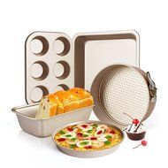 Cupcake Chocolate Pizza Craft Candy Baking Mold Pan Toast Box Kitchen Pastry Bread Oven Baking Roasting Pan Tin... N4
