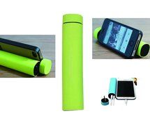 Mfine Portable power bank unique phone stand with mini speaker for iPhone, iPod, Samsung, Mobile Phones &amp; more... N6