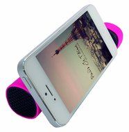 Mfine Portable power bank unique phone stand with mini speaker for iPhone, iPod, Samsung, Mobile Phones &amp; more... N7