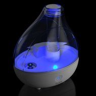 Ultrasonic Cool Mist Humidifier - Premium Humidifying Unit with Whisper-quiet Operation, Automatic Shut-off, and... N10