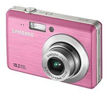 Samsung SL102 10MP Digital Camera with 3x Optical Zoom and 2.5 inch LCD (Pink)