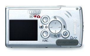 Canon Powershot SD20 5MP Ultra Compact Digital Camera (Silver) N3