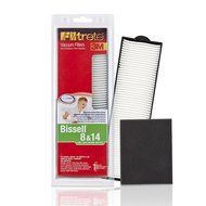 3M Filtrete Bissell 8 &amp; 14 Vacuum Filter, 1 Pack