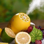 Muangan 180ml Portable USB Humidifier MIni Air Aromatherapy Purifier Steam Diffuser Mist Office Room Car (Yellow) N2