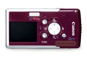 Canon Powershot SD20 5MP Ultra Compact Digital Camera (Silver) N4