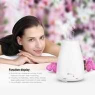 Kissemoji 100ml Room Ultrasonic LED Aroma Air Humidifier Diffuser Purifier Atomizer Mist N4
