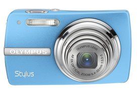 Olympus Stylus 820 8MP Digital Camera with 5x Optical Zoom (Blue) N4
