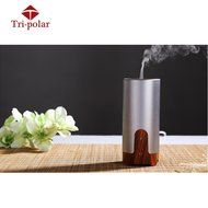 Tri-polar 50mlPortable Wood Grain Ultrasonic Mist Whisper-Quiet Vehicle-Mounted Aromatherapy Essential Oil Diffuser... N15