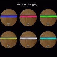 Toyofmine Mini Portable USB LED Ultrasonic Aroma Humidifier Essential Oil Diffuser Aromatherapy Purifiere for... N5