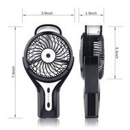 HJIAN Handheld Humidifier Fan Mini Misting Fan Water Mist Fan Portable Personal Cooling Fan Mist Humidifier Fan... N19