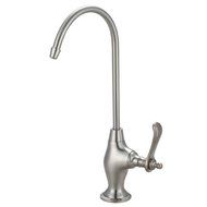 Kingston Brass Gourmetier KS3198TL Templeton Design 1/4 Turn Water Filter Faucet, Satin Nickel by Kingston Brass