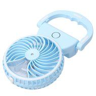 NEWSTYLE Table Fan with Spray Mist - Portable Mini USB Rechargeable Water Misting Fan Personal Cooling Humidifier... N5