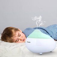 Finether Essential Oil Diffuser, Ultrasonic Diffuser Cool Mist Humidifier with Changing Colored LED Lights for... N7