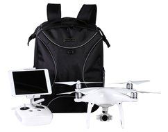 DJI Phantom 4 Quadcopter Drone with 4K Video EVERYTHING YOU NEED KIT + SanDisk 32GB Micro SDXC Card + Universal... N6