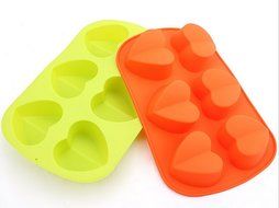 niceEshop(TM) 6 Cavity Sunflower Silicone Cake Mold Pan N4
