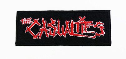 THE Casualties Music Band Logo Jacket T Shirt Patch By Botan N2