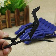 SysPod(TM) 10pcs/lot styling tools hair clips aluminum plastic professional hairdressing cutting salon section... N4