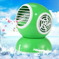 HuaYang Fragrant Laptop USB Charger Portable Mini Fan Refrigeration Air Conditioner(Green) N2