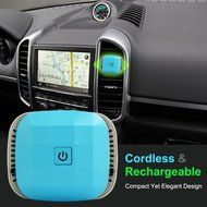 Smart Car Air Purifier Ionizer USB Rechargeable Wireless Filter-Less Car Air Freshener Portable Auto Cleaner Removes... N9