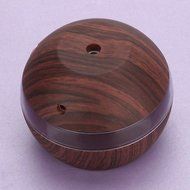 300ml Aroma Essential Oil Diffuser, Wood Grain USB LED Ultrasonic Cool Mist Humidifier