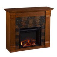 Elkmont Electric Fireplace - Mahogany N3