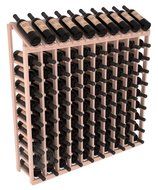 Wine Racks America&reg; Redwood 10 Column 10 Row Display Top Kit. 13 Stains to Choose From!