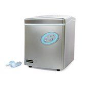Emerson IM90 Portable Low Noise Highly Efficient Ice Maker - Stores up to 2.2lbs - Silver - (Certified Refurbished)