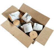 15 lbs of Birch Log Pieces