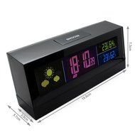 JR Global Luxury Design Dynamic Weather Color Display weather station with smart sensor indoor/outdoor temperature... N3