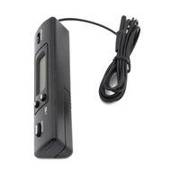 LADEY Mini Car Home Vehicle Digital LCD Thermometer Measuring Inside and Outside Temperature Meter C and F with... N7