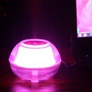 Unishow Portable Cool Air Humidifier with USB Cable - It's Also a Cute Crystal Night Light - Small Mini Portable... N5
