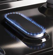 GE PGB911EEJES Profile 30" Slate Gas Sealed Burner Range - Convection
