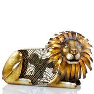 Deco Breeze Lion Figurine Fan N2