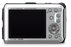Panasonic Lumix DMC-TS3 12.1 MP Rugged/Waterproof Digital Camera with 4.6x Wide Angle Optical Image Stabilized...