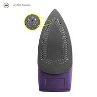 ZZ ES391-P 1500 Watt Steam Iron with Stainless Steel Soleplate and Detachable Water Tank, Purple N7