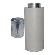 Lighthouse Hydro Fan Filter Combo, Includes 6-Inch Duct Fan and 6 by 22-Inch Hydroponic Filter