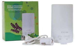 USB Essential Oil Diffuser - 50ml Portable Mini Diffuser - Ultrasonic Cool Mist Aroma Humidifier - Color LED Lights... N4