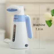 Kazoo Mini Portable Compact Handheld Fabric Steamer for travel,School,gift (blue) N11