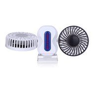 BearsFire 350 Degree Rotation Mini Handheld Portable Couples Fan,Quiet Operation Desktop Fan with LED Light Dual... N25