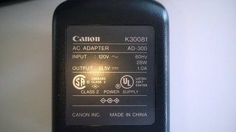 Canon BJ-30 Inkjet Printer Travel portable