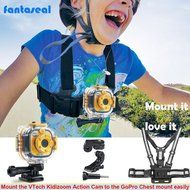 Fantaseal Action Camera Chest Mount Hi-Reflective Safety Vest for GoPro Chest Mount Harness Chesty Vest GoPro... N8