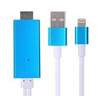 1080P HDMI Dongle Display Receiver Adapter for iPhone5/5s/6/6s - Blue N2