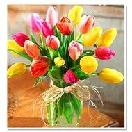 EverTrust(TM) basket top fashion diamond painting embroidery flower modern square resin particle mosaic landscape...
