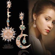Fashion Pearl Crystal Rhinestone Gold/Silver Plated Earring Ear Stud Jewelry N5