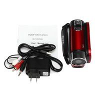 Hotkey HD 1080P 16M 16X Digital Zoom Video Camcorder Camera DV Red N2