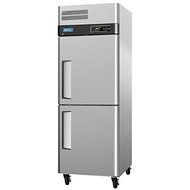 Turbo Air M3R242 24 cu.ft M3 Series Refrigerator with 2 Solid Half Doors Digital Temperature Control System Hot...