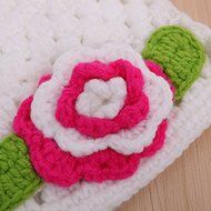 Newborns Cute Flower Hat Great Baby Kids Infant Toddler Girl Beanie Cap Cute Hat N5