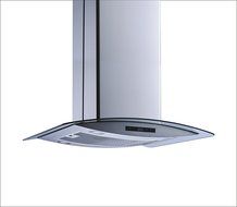 30" 450 CFM Convertible Island Range Hood